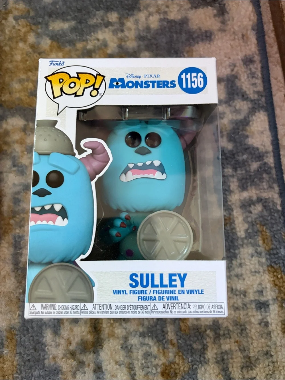 Funko Sulley Pop! Vinyl Figure - Blue with Purple Horns & Pink Mouth (1156)